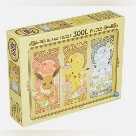 Pokemon Other - Pokémon 300 piece puzzle - Pikachu, Eevee, Vulpix
